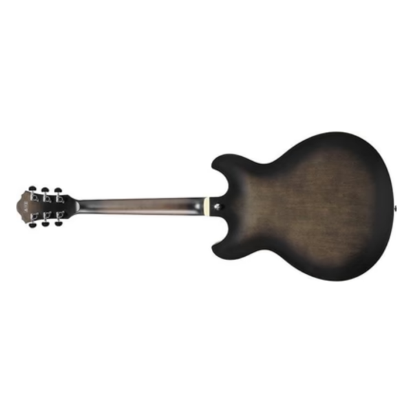 GUITARRA ELECTRICA IBANEZ HOLLOW BODY AS53 BLACK FLAT - Imagen 4