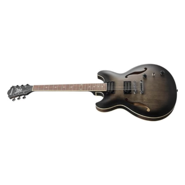 GUITARRA ELECTRICA IBANEZ HOLLOW BODY AS53 BLACK FLAT - Imagen 3