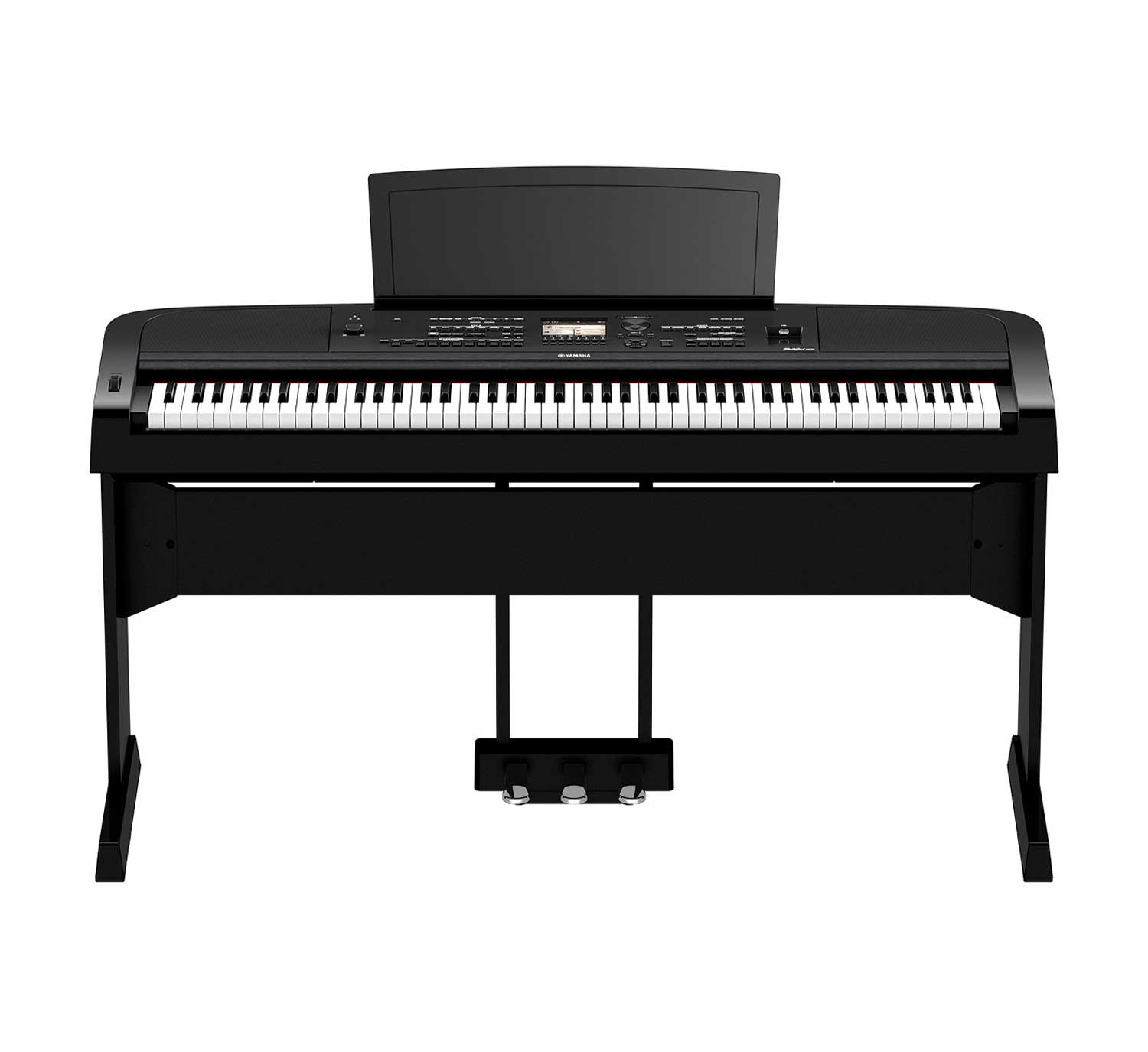 TECLADO YAMAHA DGX-670 MUEBLE Y PEDALES